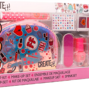 - 84510 - Make-Up Set for Girls - with Shiny Cosmetic Bag